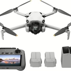 dji mini 4 pro fly more combo mit dji rc 2 fernsteuerung & 2 zusätzliche akkus